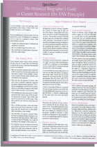 QuickSheet: The Historical Biographer’s Guide to Cluster Research (the FAN Principle)