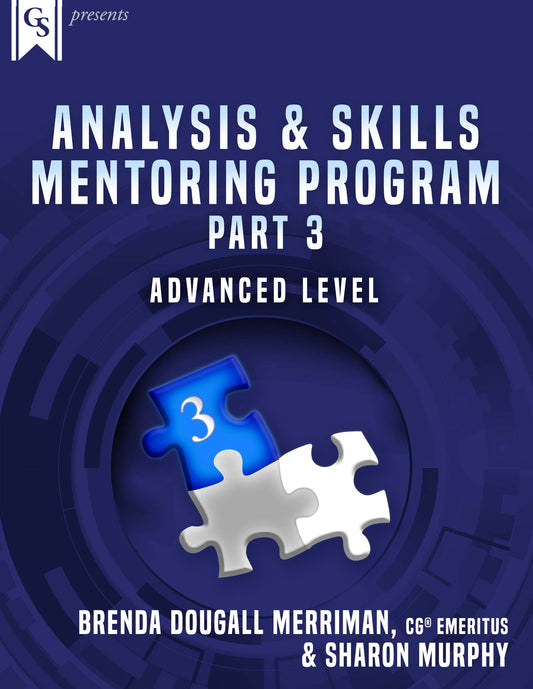 Printed Course Material-Analysis and Skills Mentoring -Part 3