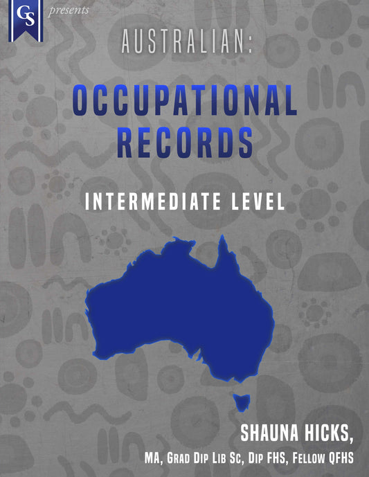 Printed Course Material-Australian: Occupational Records