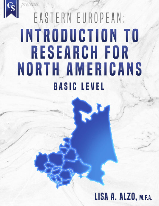 Printed Course Material-Eastern European: Introduction to Research for North Americans