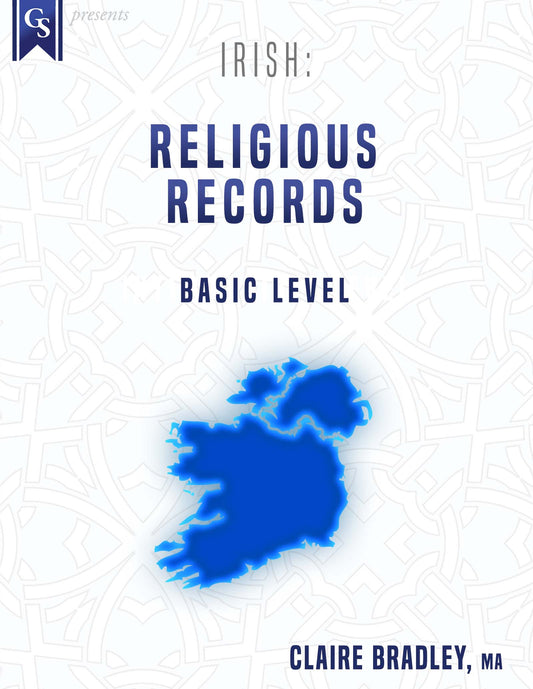Printed Course Material-Irish: Religious Records