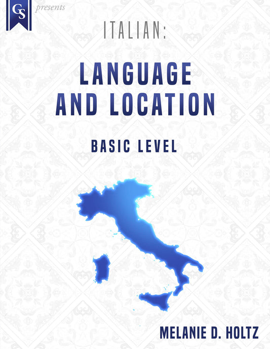 Printed Course Material-Italian: Language and Location