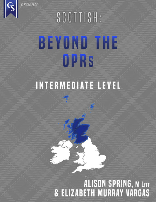 Printed Course Material-Scottish: Beyond the OPRs