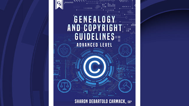 Course Enrollment: ME-303 Genealogy and Copyright Guidelines