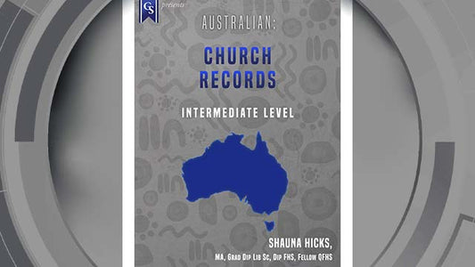 Course enrollment: AU-202 - Australian: Church Records