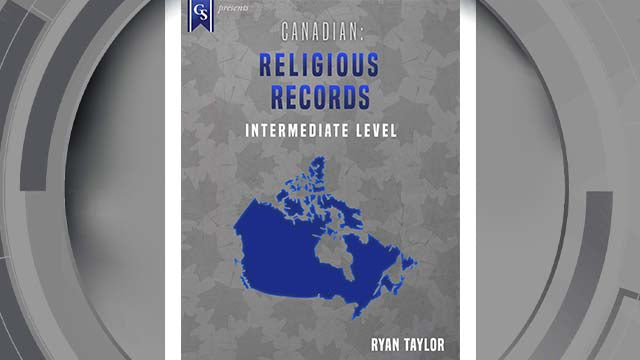 Course Enrollment: CA-203 Canadian: Religious Records