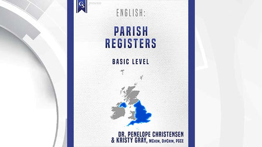 Course enrollment: EN-103 - English: Parish Records