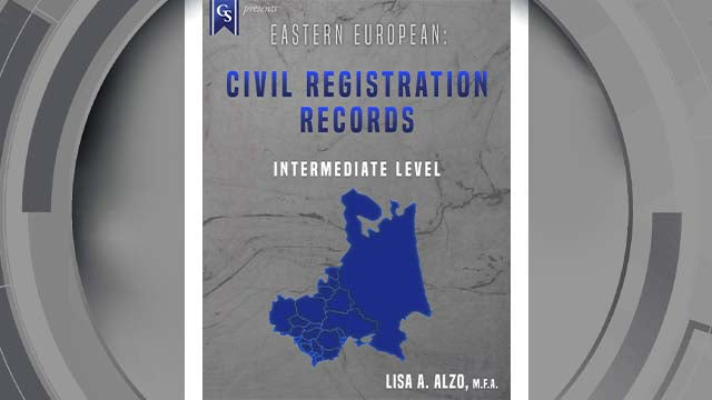 Course Enrollment: EE-202 Eastern European: Civil Registration Records