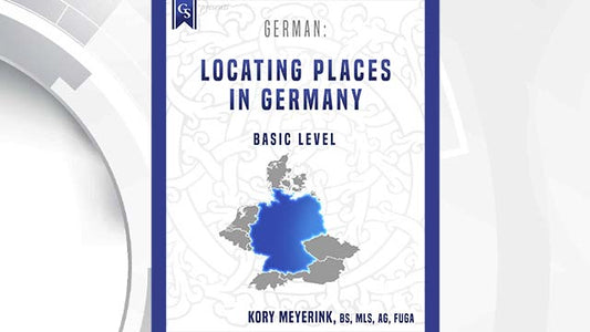 Course enrollment: GR-103 - German: Locating Places in Germany