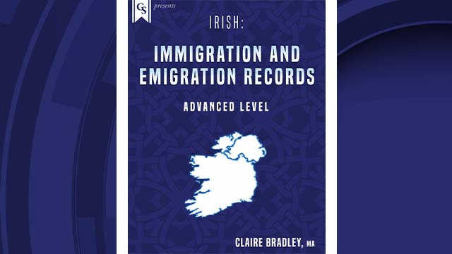 Course Enrollment: IR-304 Irish: Immigration and Emigration Records