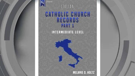 Course enrollment: IT-201 - Italian: Catholic Church Records-Part 1