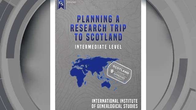 Course Enrollment: EL-SC-243 Planning a Research Trip to Scotland