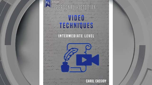 Course enrollment: EL-237 - Personal Historian: Video Techniques