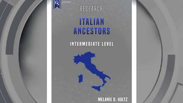 Course enrollment: EL-EU-210 - Research: Italian Ancestors