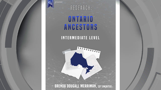 Course Enrollment: Research: Ontario Ancestors