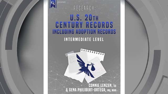 Course enrollment: EL-AM-253 - Research: U.S. 20th Century Records Including Adoption Records