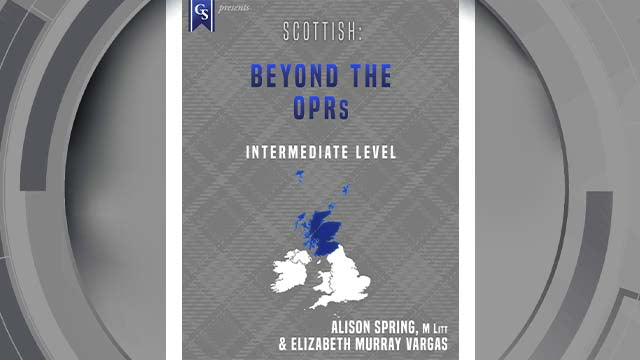 Course Enrollment: SC-201 Scottish: Beyond the OPRs