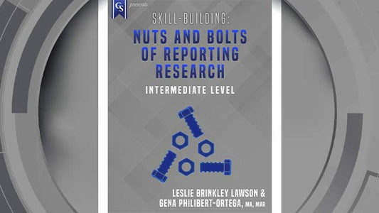 Course enrollment: PD-208 - Skill-Building: Nuts and Bolts of Reporting Research