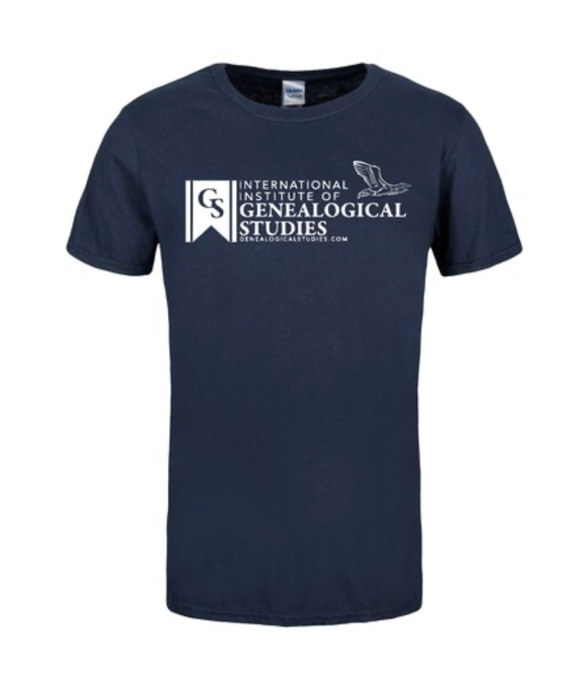 IIGS Navy short sleeve t-shirt