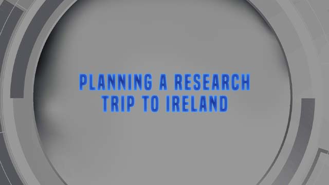 Course enrollment: EL-IR-218 - Planning a Research Trip to Ireland