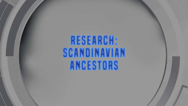 Course Enrollment: Research: Scandinavian Ancestors