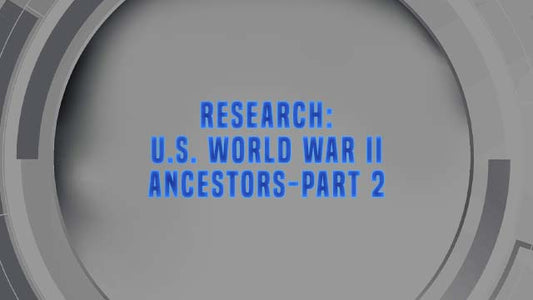 Course enrollment: EL-249 - Research: U.S. World War II Ancestors-Part 2