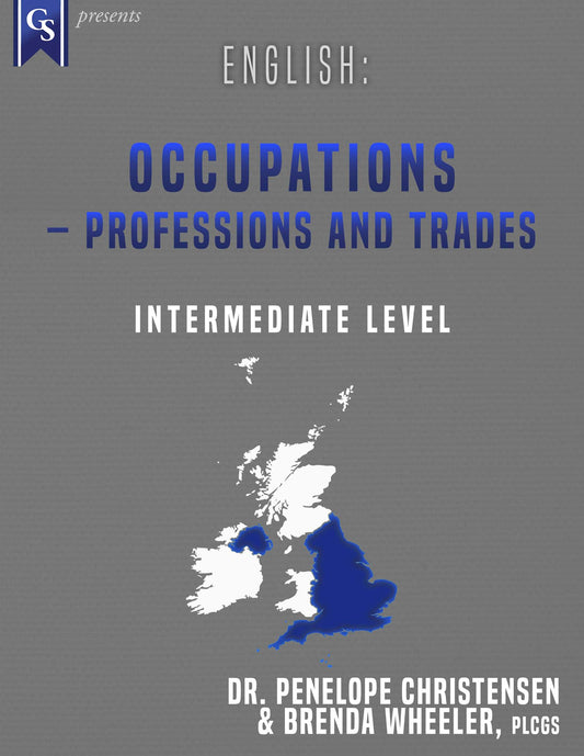 Printed Course Material-English: Occupations - Professions and Trades