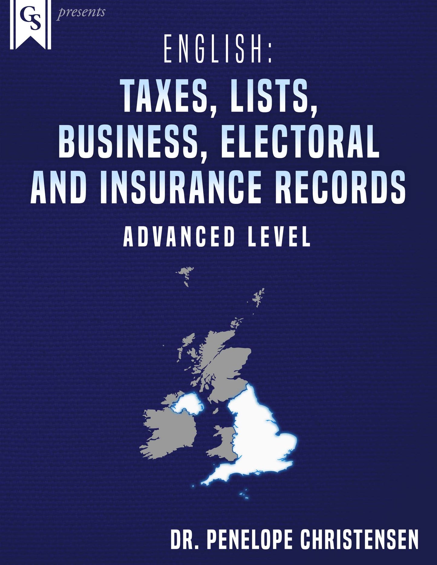 Printed Course Material-English: Taxes, Lists, Business and Insurance Records