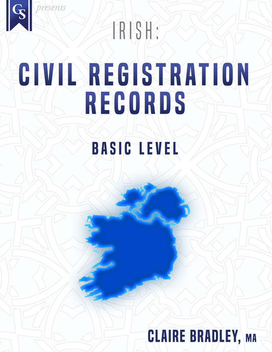 Printed Course Material-Irish: Civil Registration