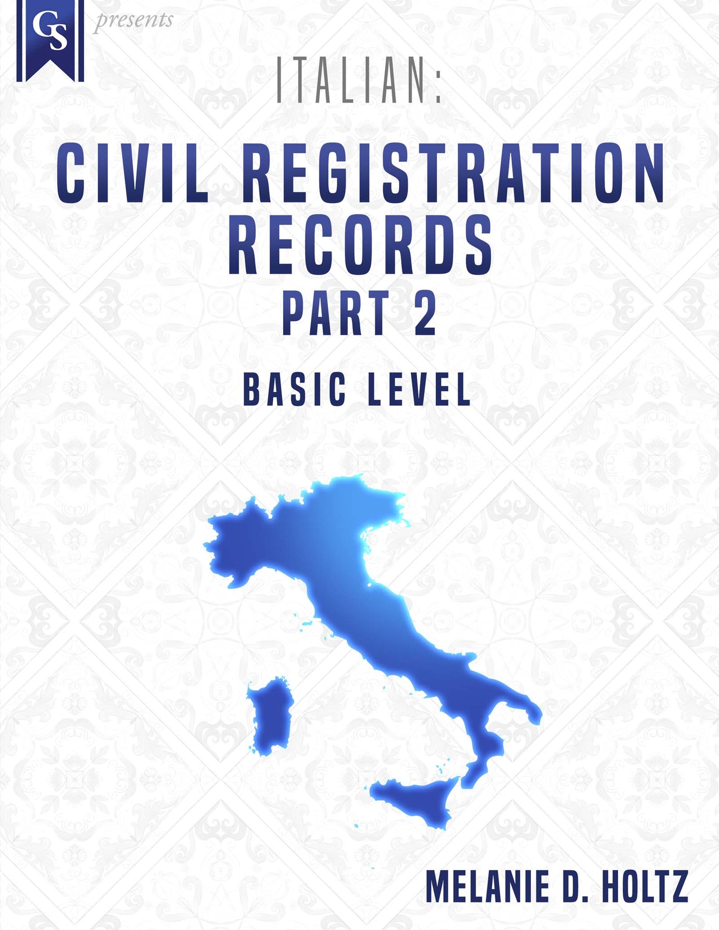 Printed Course Material-Italian: Civil Registration Records-Part 2