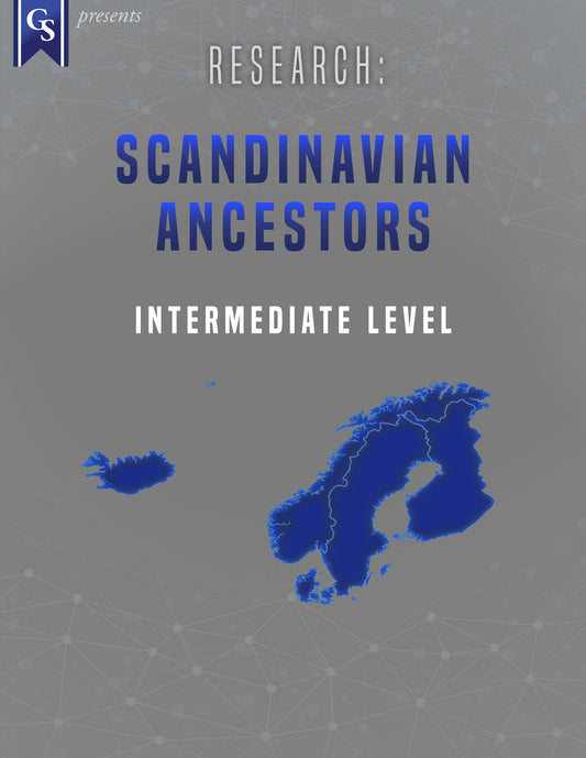 Printed Course Material-Research: Scandinavian Ancestors