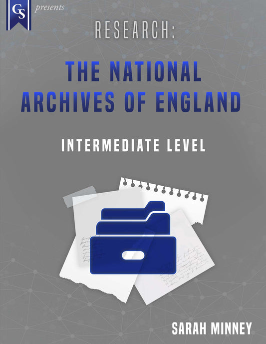 Printed Course Material-Research: The National Archives of England