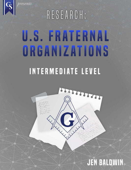 Printed Course Material-Research: U.S. Fraternal Organizations