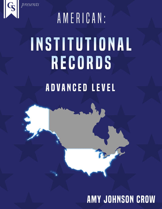 Printed Course Material-American: Institutional Records
