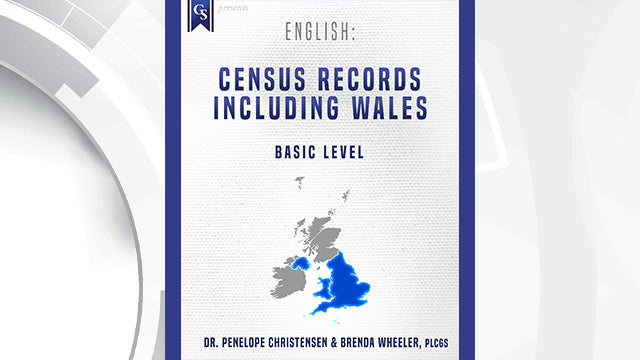 Course Enrollment: English: Census Records Including Wales