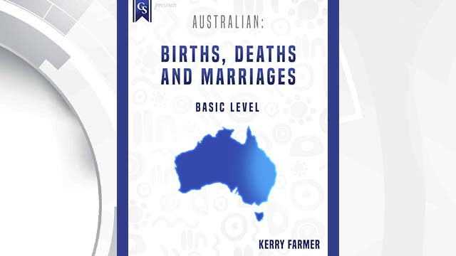Course Enrollment: Australian: Births, Deaths & Marriages