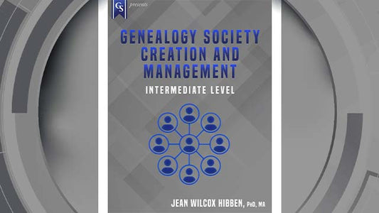 Course enrollment: PD-207 - Genealogy Society Creation and Management