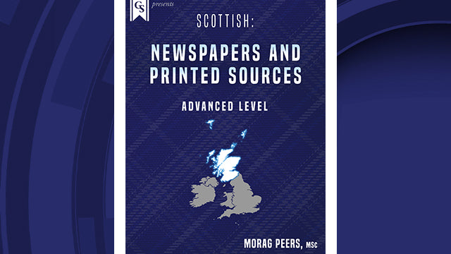 Course Enrollment: SC-302 Scottish: Newspapers and Printed Sources