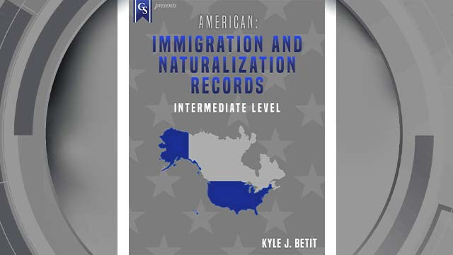 Course Enrollment: American: Immigration and Naturalization Records