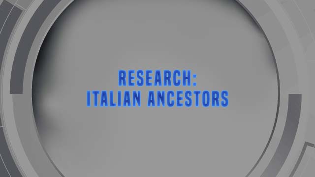 Course Enrollment: Research: Italian Ancestors